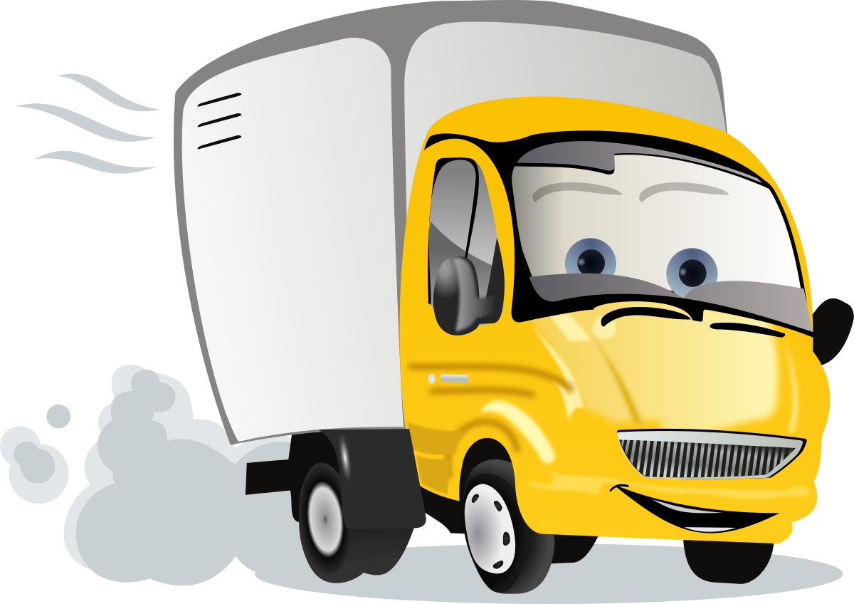 Cars And Trucks Clipart - Truck Cartoon Png (1200x848)