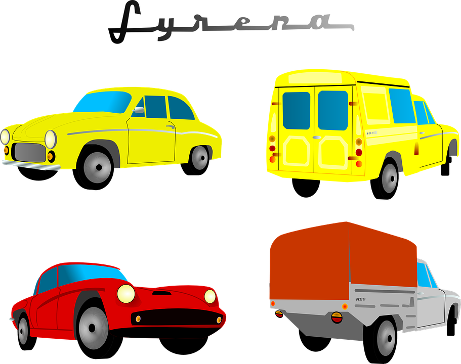 Racining Car Cartoon 17, Buy Clip Art - Sports Car, Custom Name Rectangle Magnet (911x720)