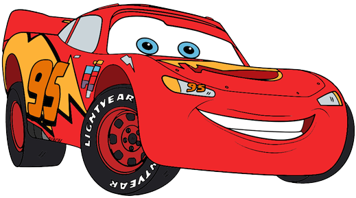 Car Mcqueen Cartoon Top 89 Lightning Mcqueen Clip Art - Lightning Mcqueen Clip Art (519x289)