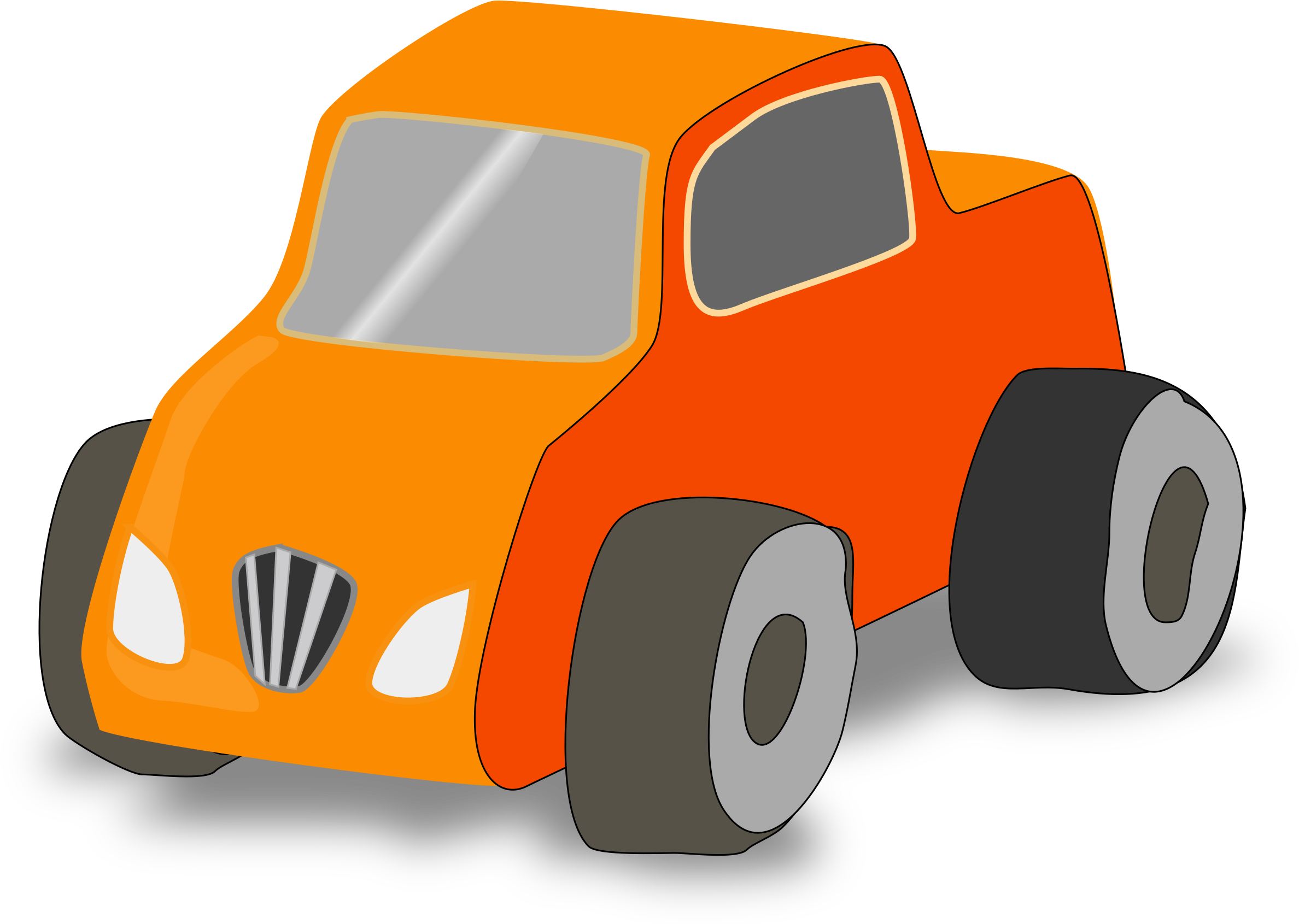 Clipart - Truck (2400x1691)