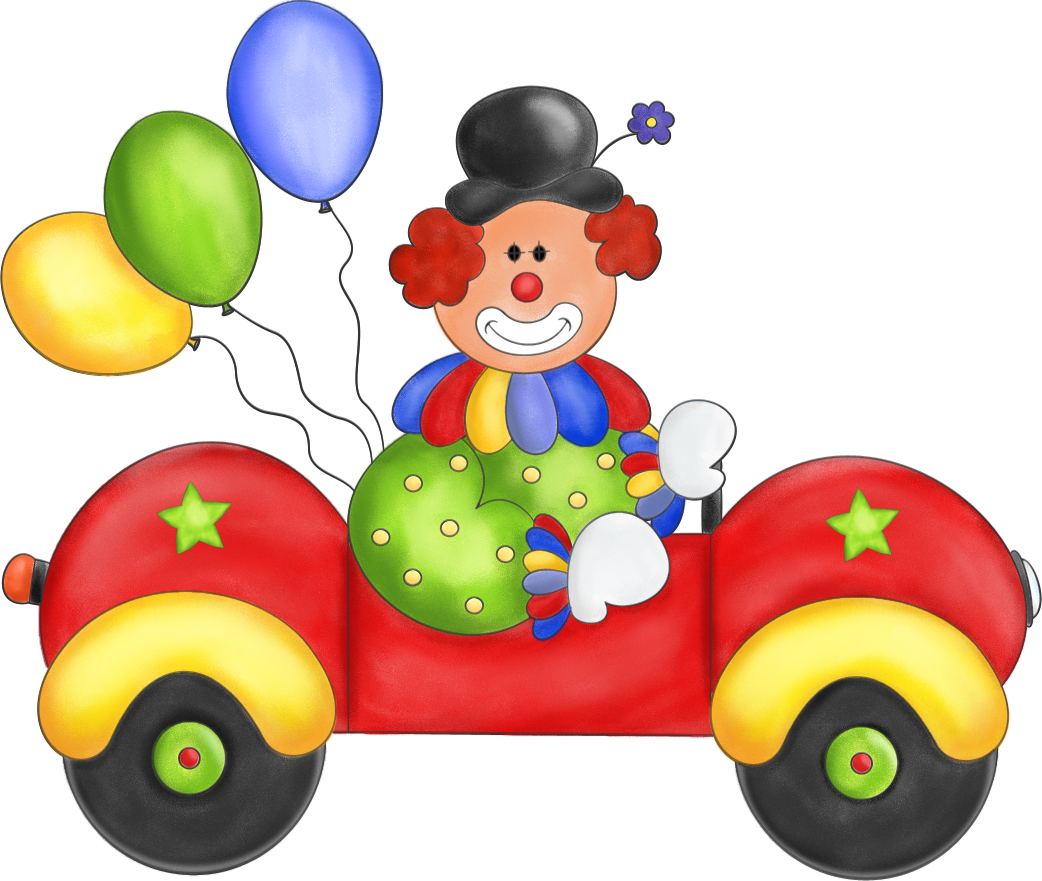 Clown Clipart Transparent - Happy Birthday Cuz Gif (1042x881)
