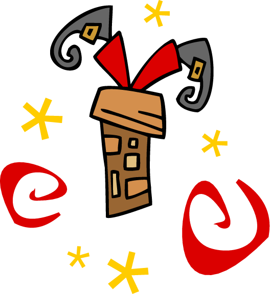 Find More Christmas Clip Art - Png Specl004 Square Sticker 3" X 3" (528x576)