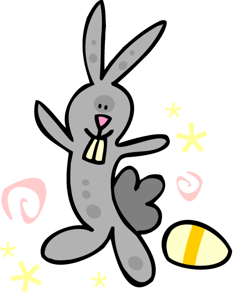 Png - - Easter Bunny Clip Art (460x576)