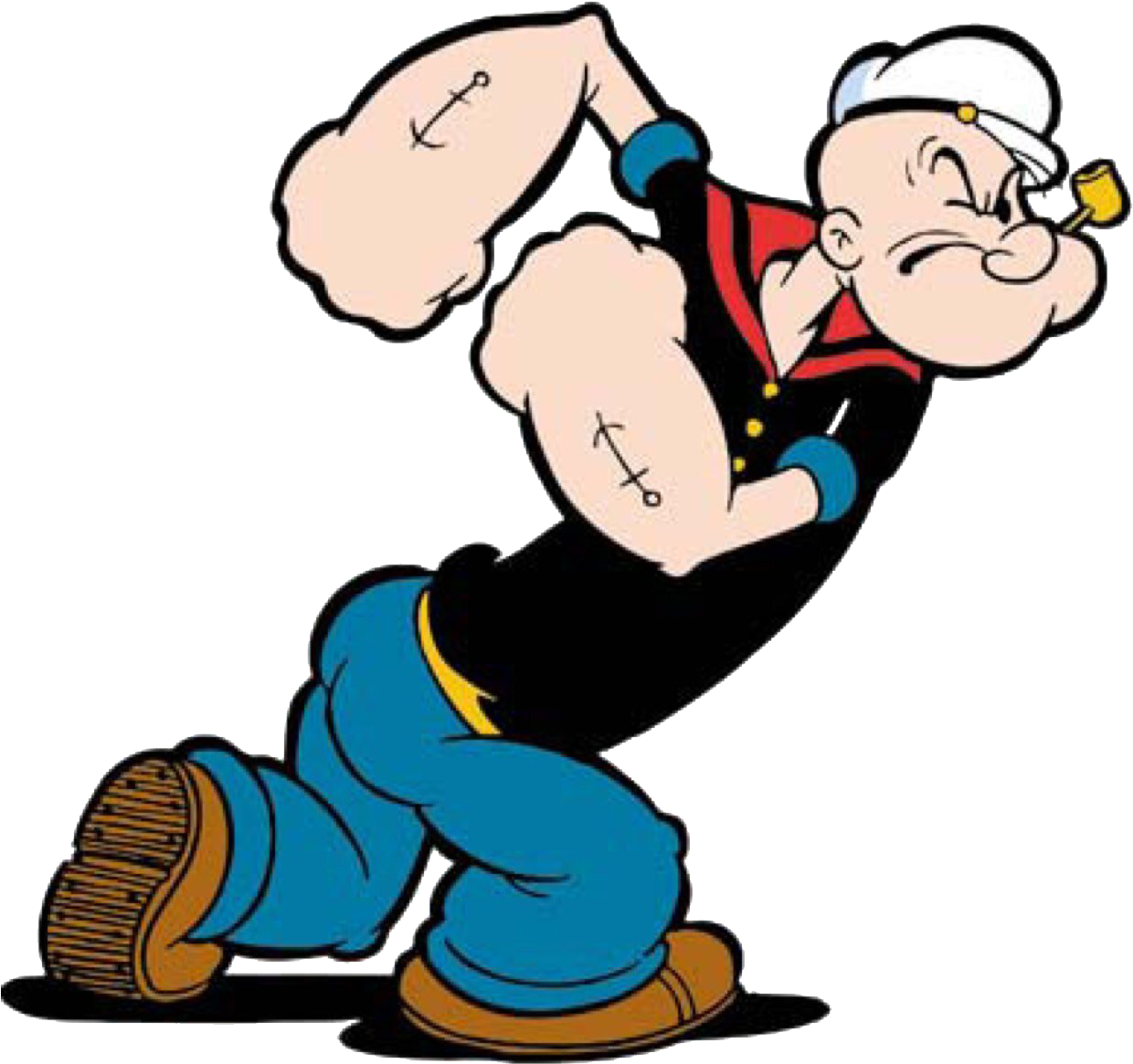 As Such, We're Going To Be Lifting A Lot Of Weight, - Popeye The Sailor Man (1252x1252)