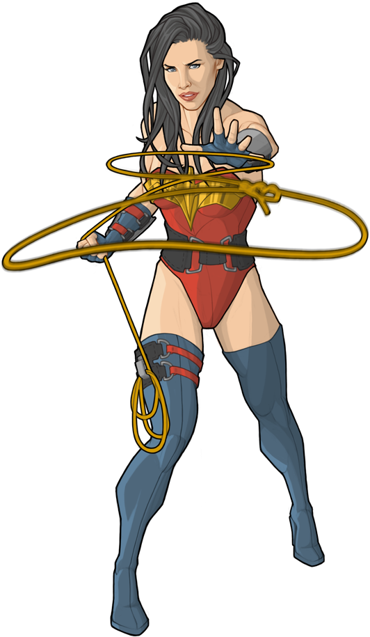 Lasso - Evangeline Lilly Wonder Woman (580x987)