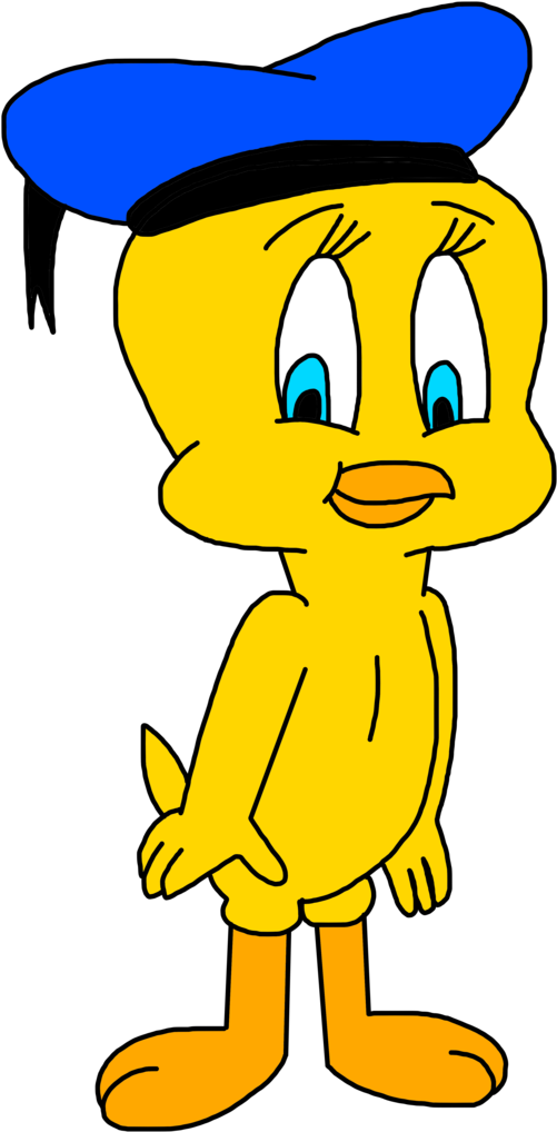 Tweety With A Sailor Cap By Marcospower1996 - Tweety Sailor Hat (1024x1024)