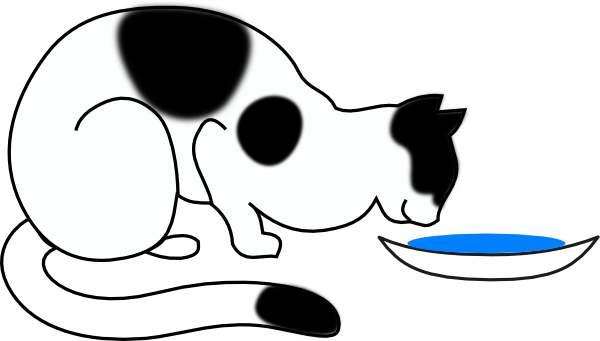 Cat Clip Art Black (1280x726)