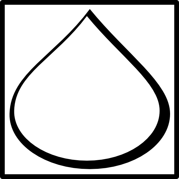 Water Drop Clip Art - Circle (600x600)