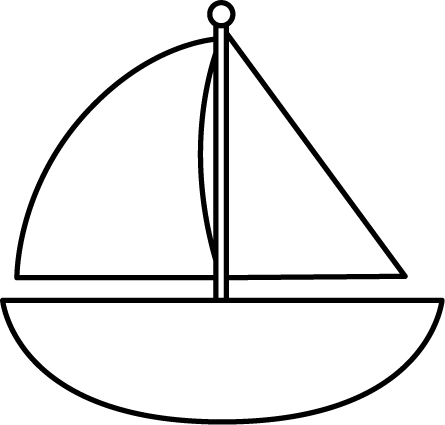 Sailboat Clip Art Sailboat Images - White Sailboat Clipart (445x425)