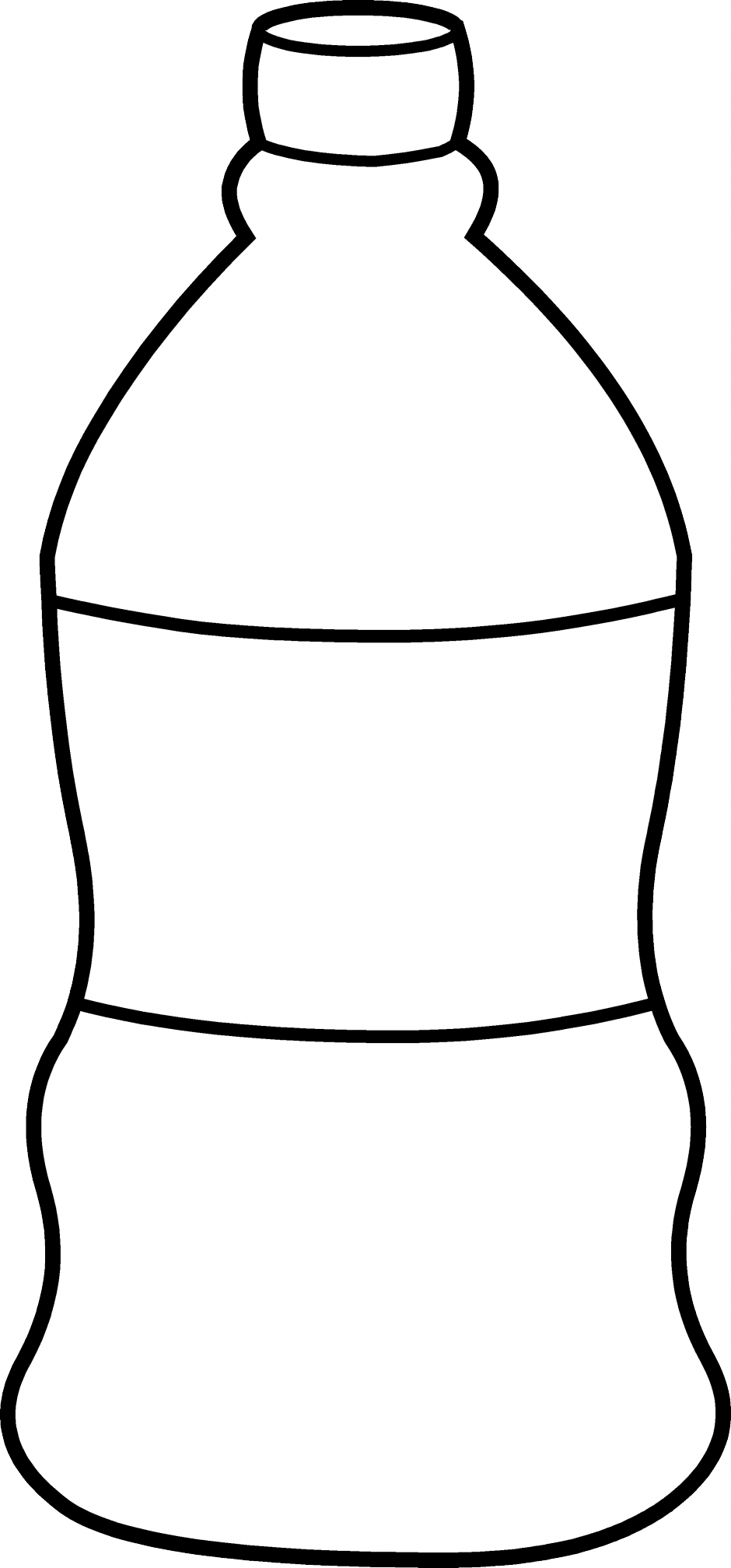 Water Bottle Coloring Page Water Bottle Line Art Free - Water Bottle Coloring Page Water Bottle Line Art Free (940x2016)
