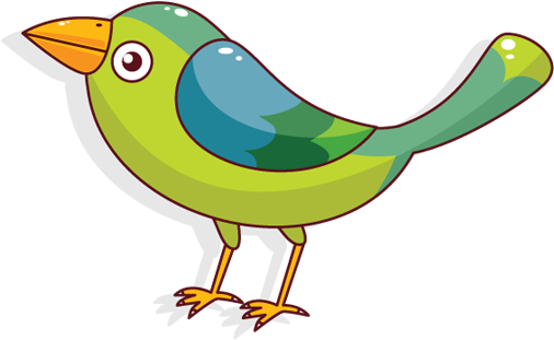 Bird Parrot Owl Cartoon - Bird Parrot Owl Cartoon (567x510)