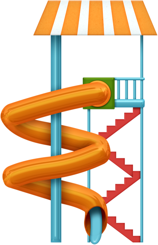 Яндекс - Фотки - Water Slide Transparent Background (514x800)