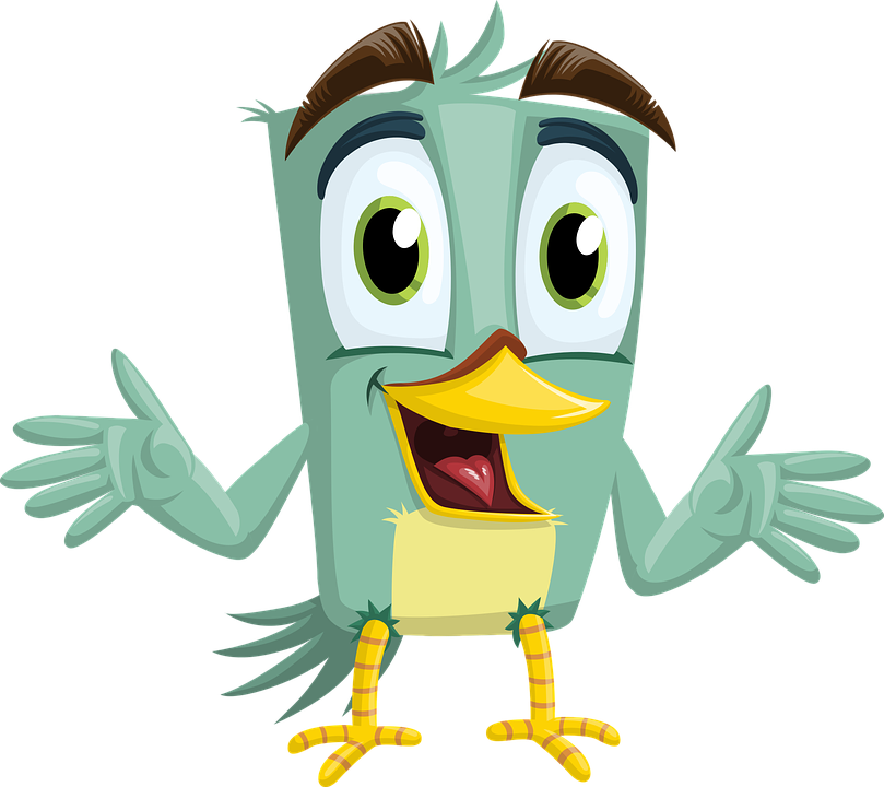 Cartoon Birds Pictures 22, Buy Clip Art - Red Friendly Bird Red Friendly Bird Oval Ornament (809x720)