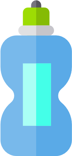 Water Bottle, Sports And Competition, Food, Container, - Water Bottle Vector Png (512x512)
