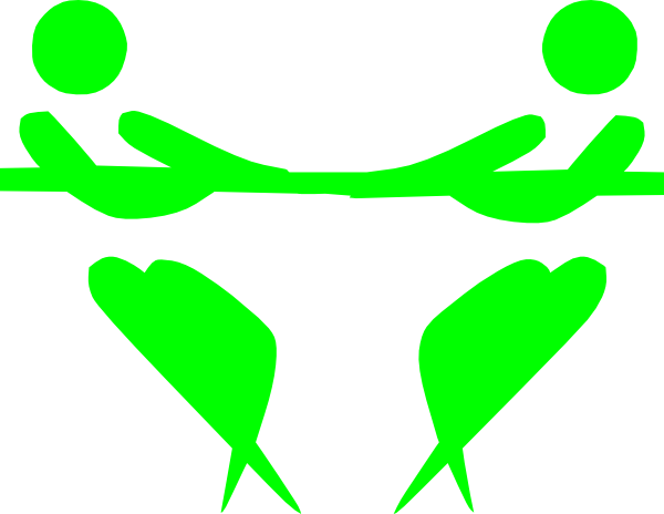 Tug Of War Clip Art At Vector Clip Art - Vector Tug Of War (600x464)