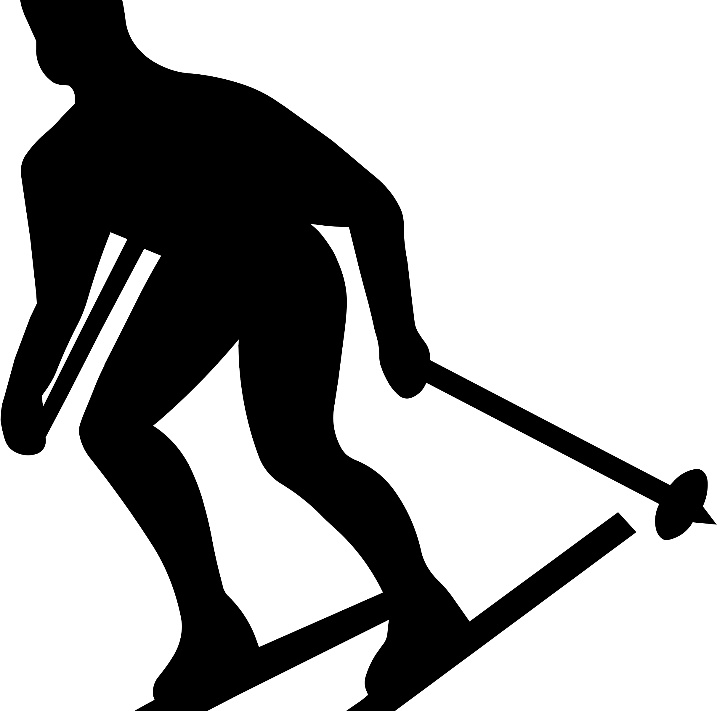 Skier Silhouette - Skier Silhouette (2707x2400)