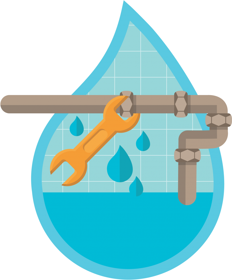 25 Jun Corrosion Caused By Water And Your Hot Water - Leaking Pipe Cartoon (1300x1300)