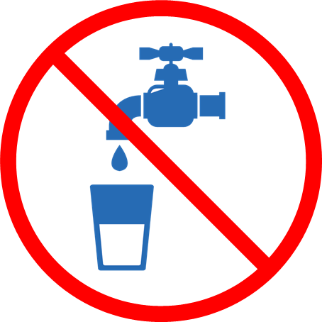 Nofaucetwater - No Tap Water Sign (454x454)