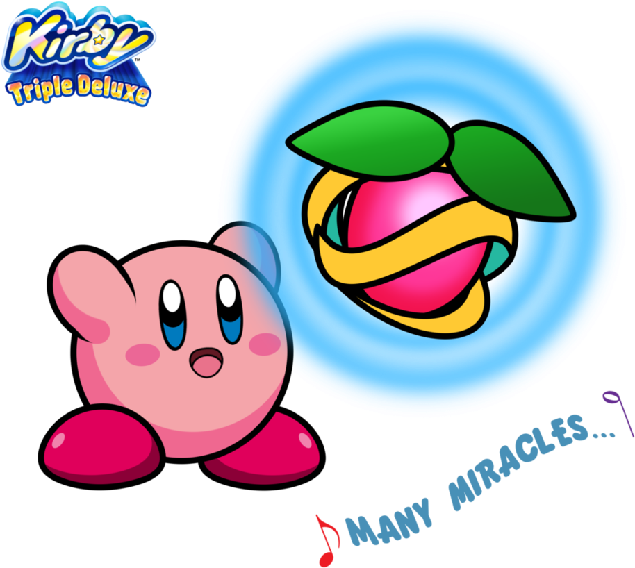 Eleventh Day Of Christmas By Water-kirby - Kirby Triple Deluxe (nintendo3ds) (937x852)