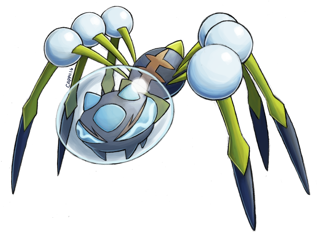 Pokecember Day - Pokemon Araquanid (1024x743)