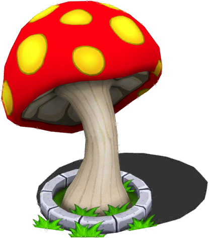 Giant Mushroom - - Mushroom (415x471)