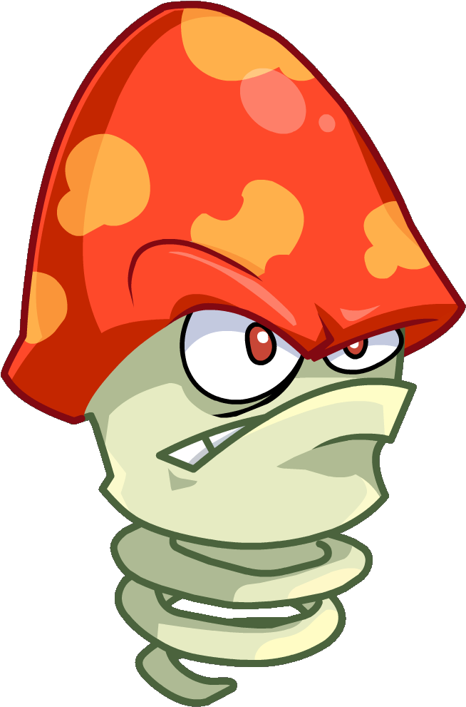 Plants Vs Zombies 2 Digest Mushroom (1003x1062)