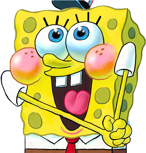 Spongebob Excited - Spongebob Excited (1024x1024)
