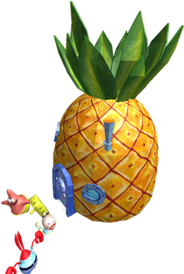 Spongebob And House - Seedless Fruit (420x420)