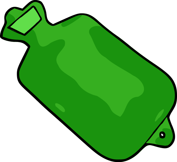 Hot Water Bottle Clip Art Vector - Hot Water Bottle Clipart (600x548)