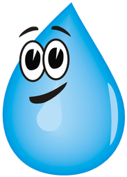 Artwork From The Book - Save Water Poster With Slogan In English (353x500)