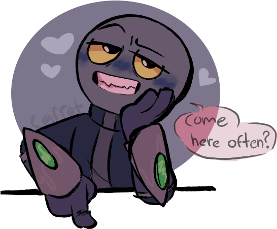 Hold Up By Juicyadopts - Final Space (550x491)