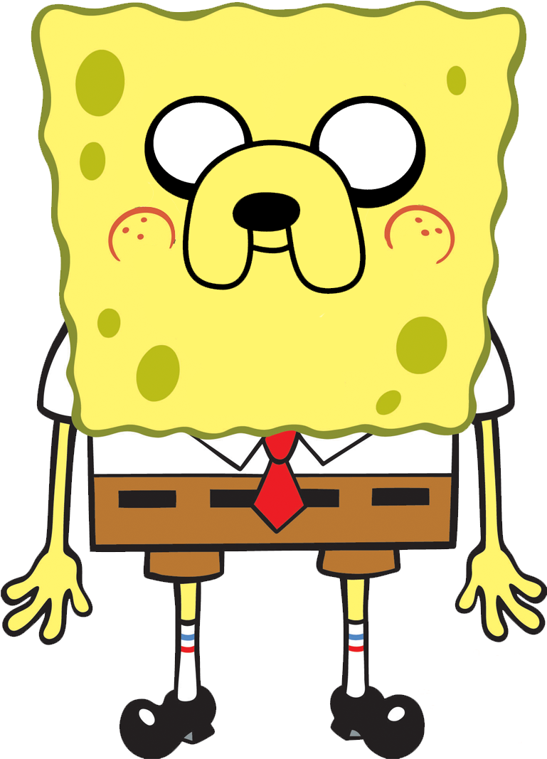 Jake The Dog Spongebob (1920x1080)