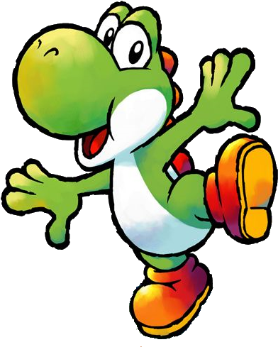 Mario & Yoshi Doesn't Hold Up That Well Today, It's - Yoshi Topsy Turvy Yoshi (438x529)