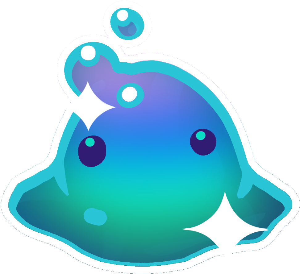 Slime Rancher Water Slime (1024x1024)