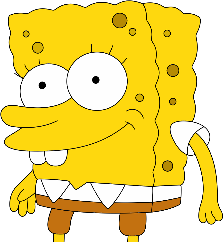 Spongebob Squarepants - Lives In A Pineapple Under The Sea Spongebob Squarepants (1000x1000)