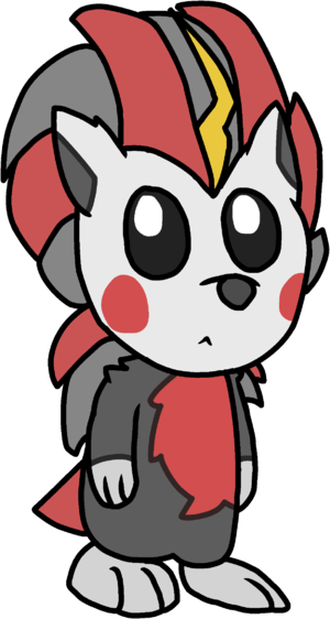 Shakuji Shiny - Cartoon (300x562)