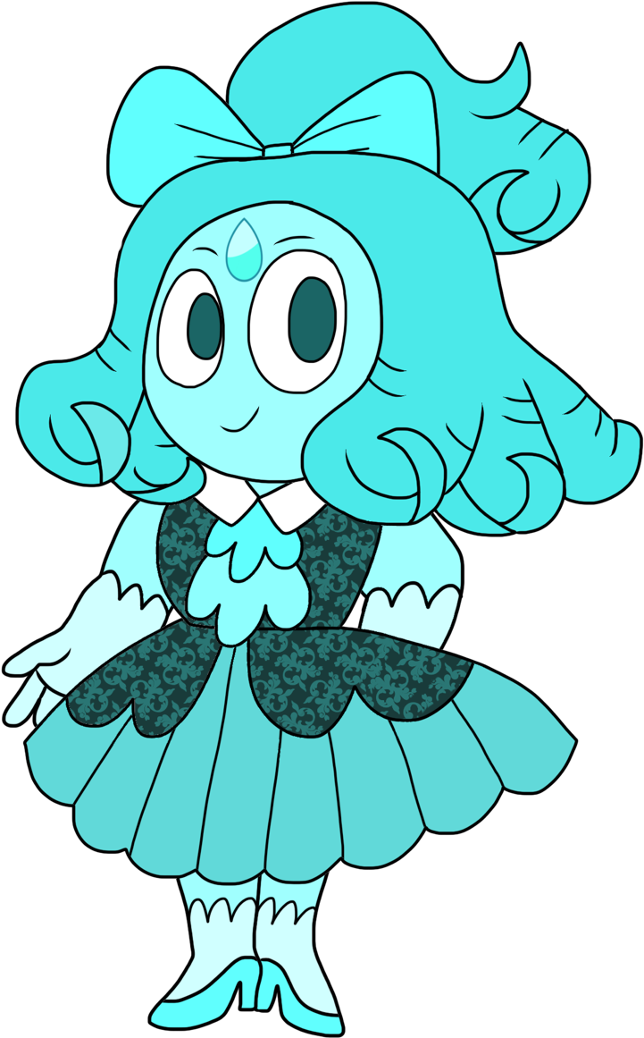 Aquamarine She's Very Sensible And Intelligent But - Cartoon (1280x1280)