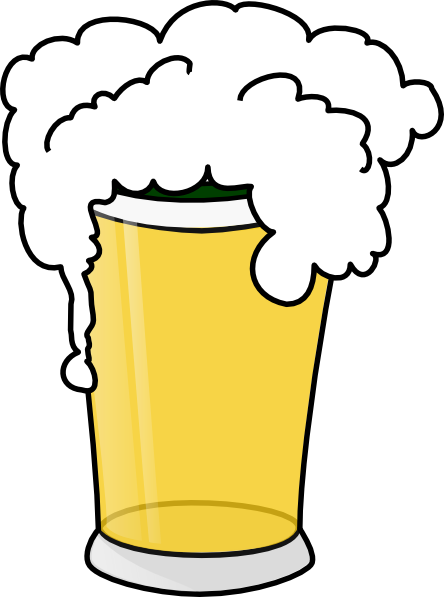 Beer Bottle Clipart - Beer Clip Art (444x597)