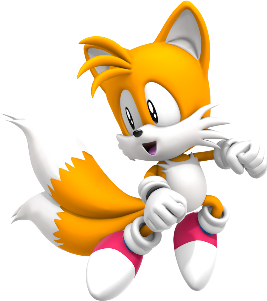 Classic Miles Tails Prower Render Wttp2 4 By Nibroc - Fox Roblox (1024x1024)