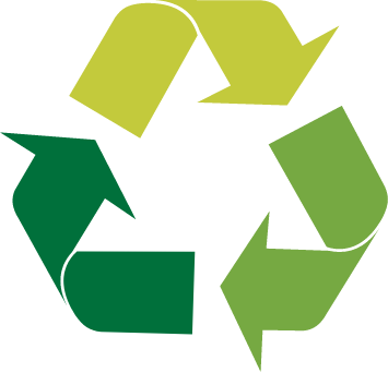 Practically Everything You Buy, Use And Consume Has - Recycle Symbol (355x342)