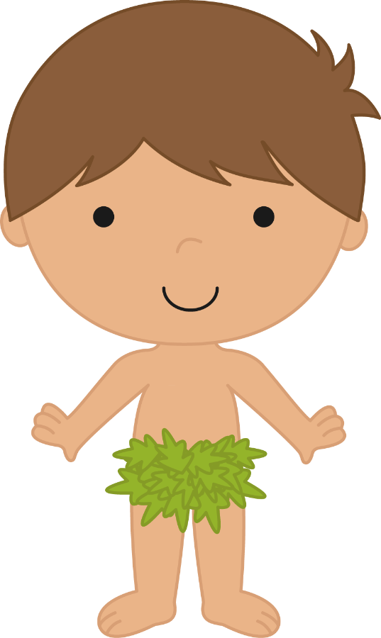 Dibujos De Personajes, Dibujos Animados, Caricaturas, - Adam And Eve Cartoon (537x900)