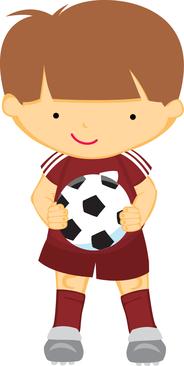 Niño Bonito Animado - Dibujo De Niño Deportista (768x1528)