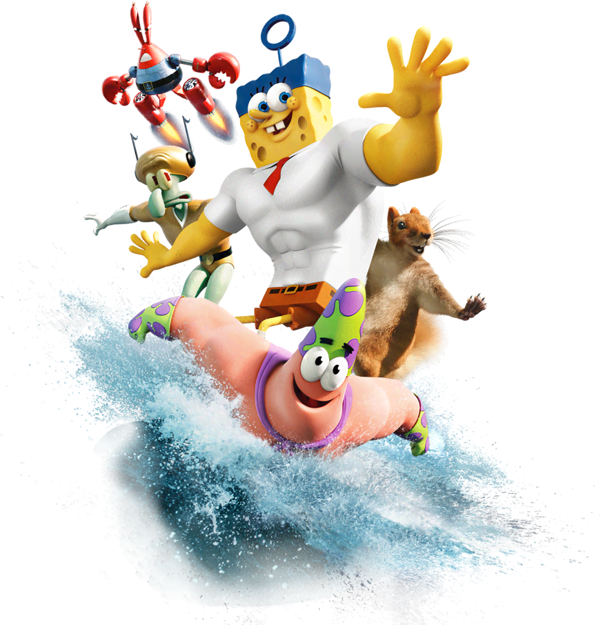 Sponge Bob Is Coming To Visit The Kids Market At Granville - Spongebob Movie Characters 2015 (890x905)
