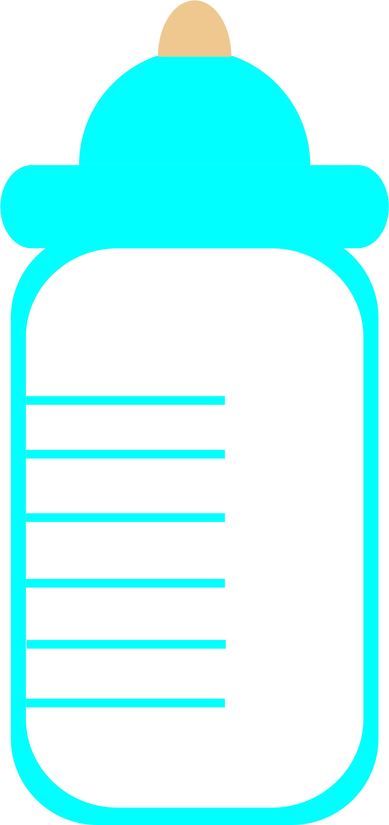 Baby Bottle Clipart - Clip Art (2550x3300)