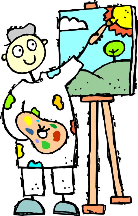 Get Out Your Water Paints Kids Love To Paint Here Is - Art Syllabus For Class 2 (478x750)