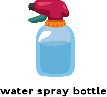 A Bottle That Contains Water - Spray Water Bottle Ppt Clipart (373x338)