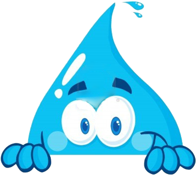 We Provide Mineral Water Plants That Upgrade The Quality - Drop Cartoon (400x354)