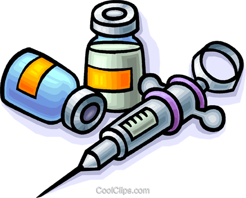 Needles With Medicine Royalty Free Vector Clip Art - Needles With Medicine Royalty Free Vector Clip Art (480x387)