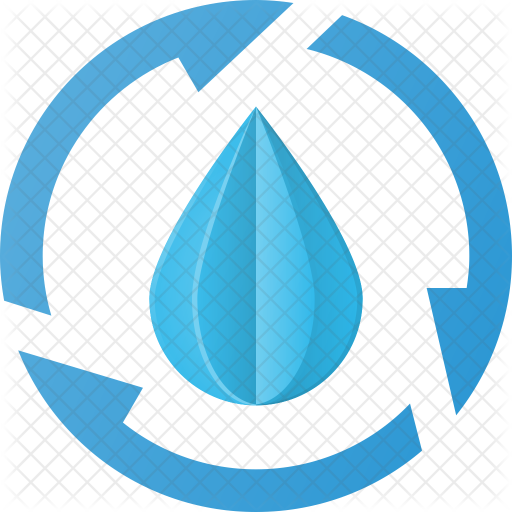 Water Recycle Icon - Renewable Energy Icon Png (512x512)