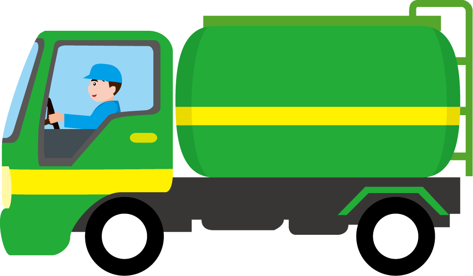 トラック Clipart - Water Truck Clip Art (953x556)